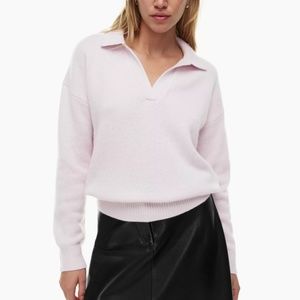 Aritzia Wilfred Luxe Cashmere Clara Sweater